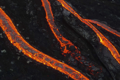 Coulées de lave en formation - 0mn 40s